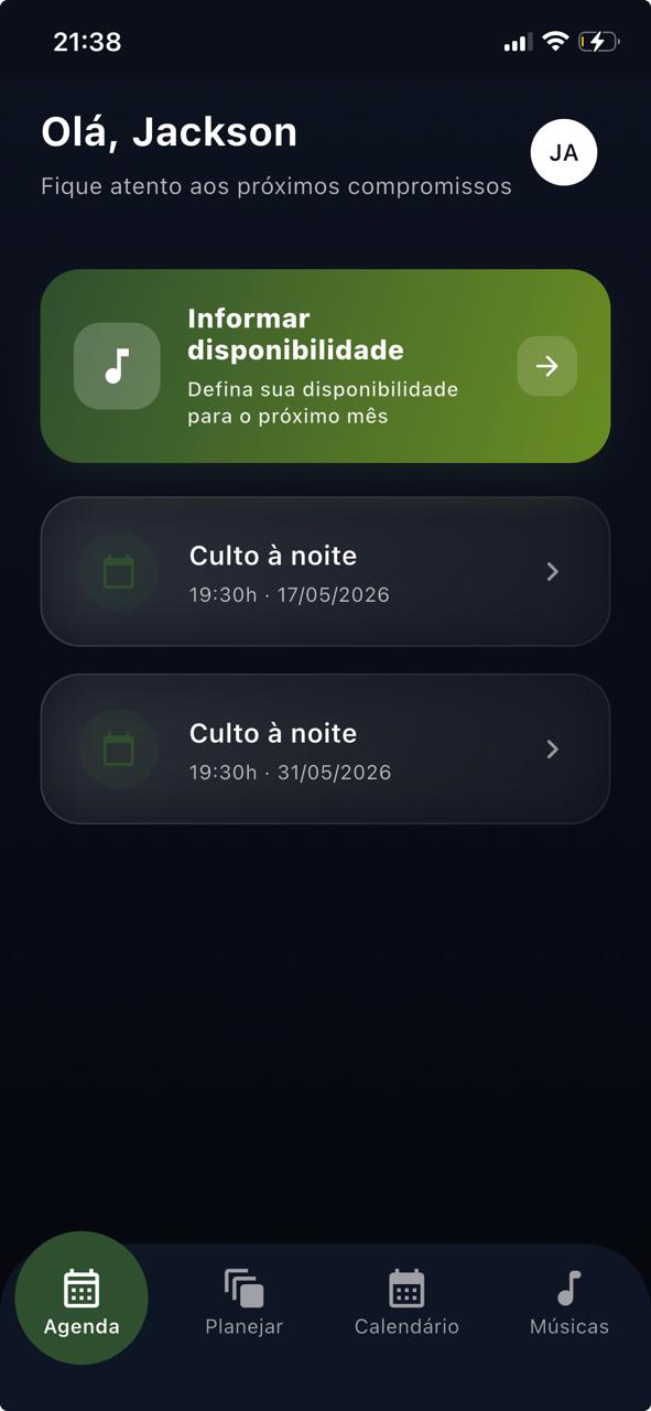 App IPE — tela 2
